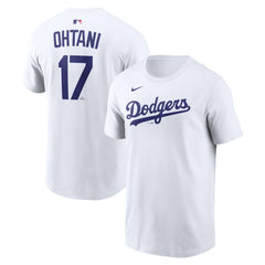 Shohei Ohtani Los Angeles Dodgers Nike Name & Number T-Shirt for sale