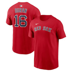 Jarren Duran Boston Red Sox Nike Name & Number T-Shirt Discount