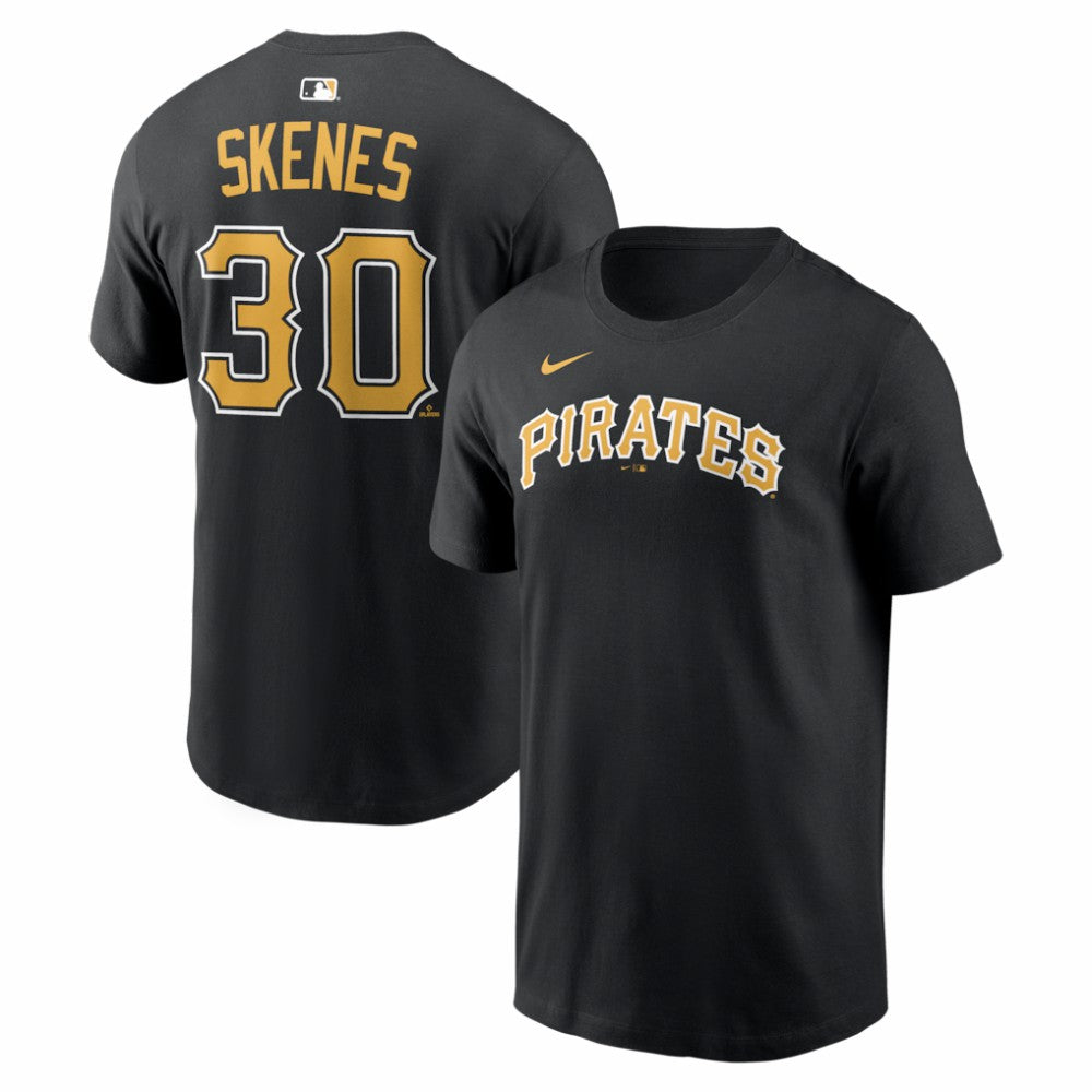 Paul Skenes Pittsburgh Pirates Nike Home Name & Number T-Shirt for sale