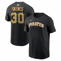Paul Skenes Pittsburgh Pirates Nike Home Name & Number T-Shirt for sale