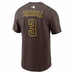 Jackson Merrill San Diego Padres Nike Home Name & Number T-Shirt Online
