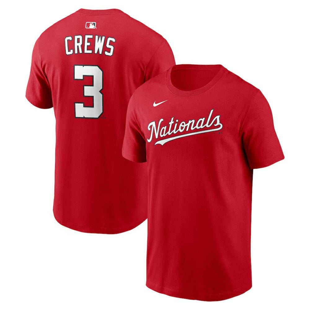 Dylan Crews Washington Nationals Nike Home Name & Number T-Shirt for sale