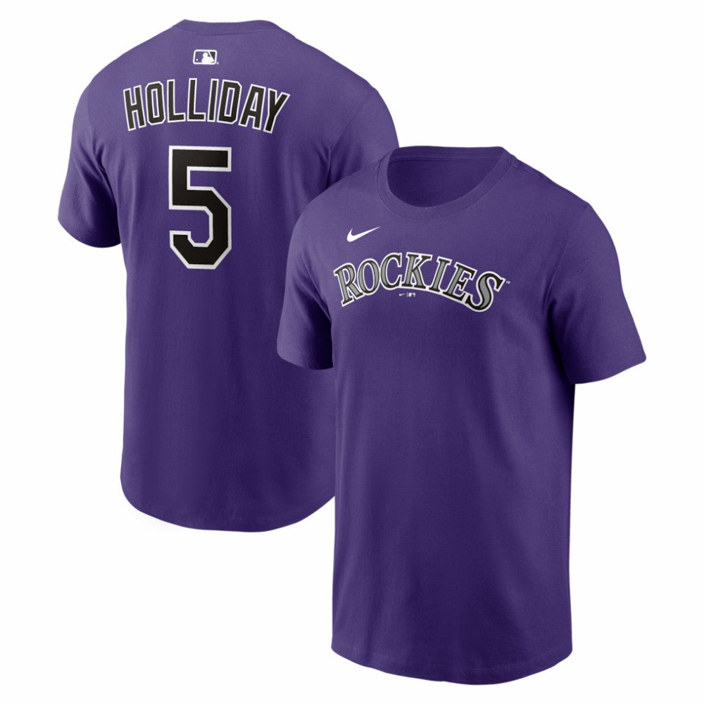 Matt Holliday Colorado Rockies Nike Cooperstown Collection Name & Number T-Shirt Discount