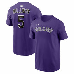 Matt Holliday Colorado Rockies Nike Cooperstown Collection Name & Number T-Shirt Discount