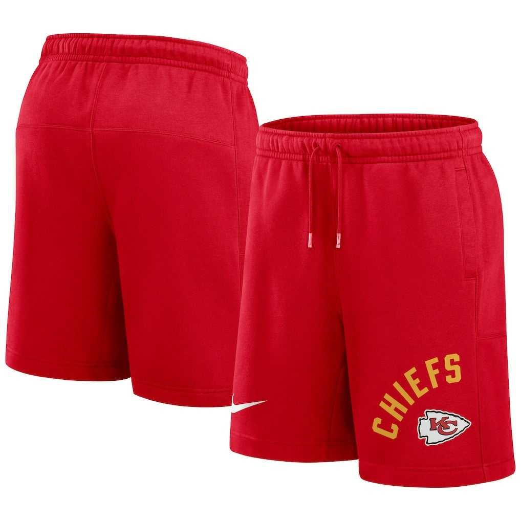 Kansas City Chiefs Arched Kicker Shorts - Red - Nike