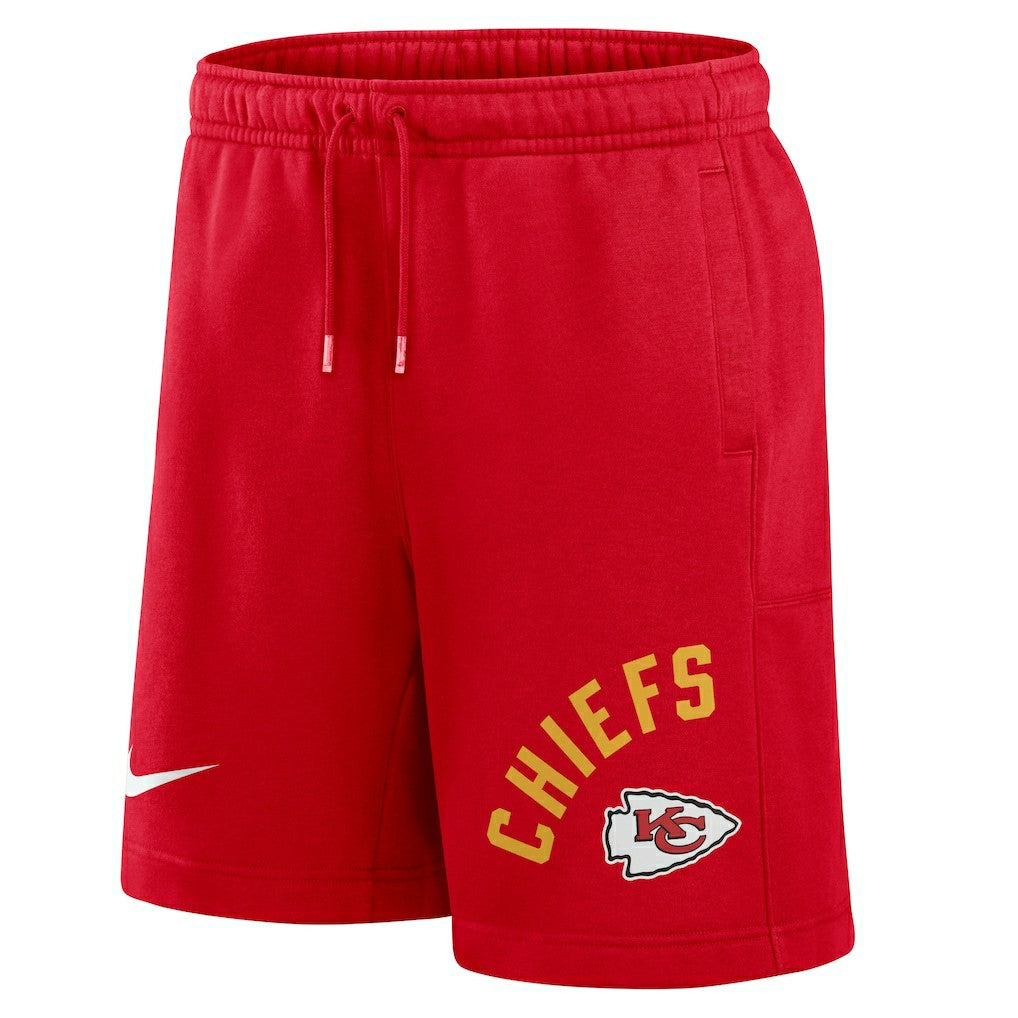 Kansas City Chiefs Arched Kicker Shorts - Red - Nike