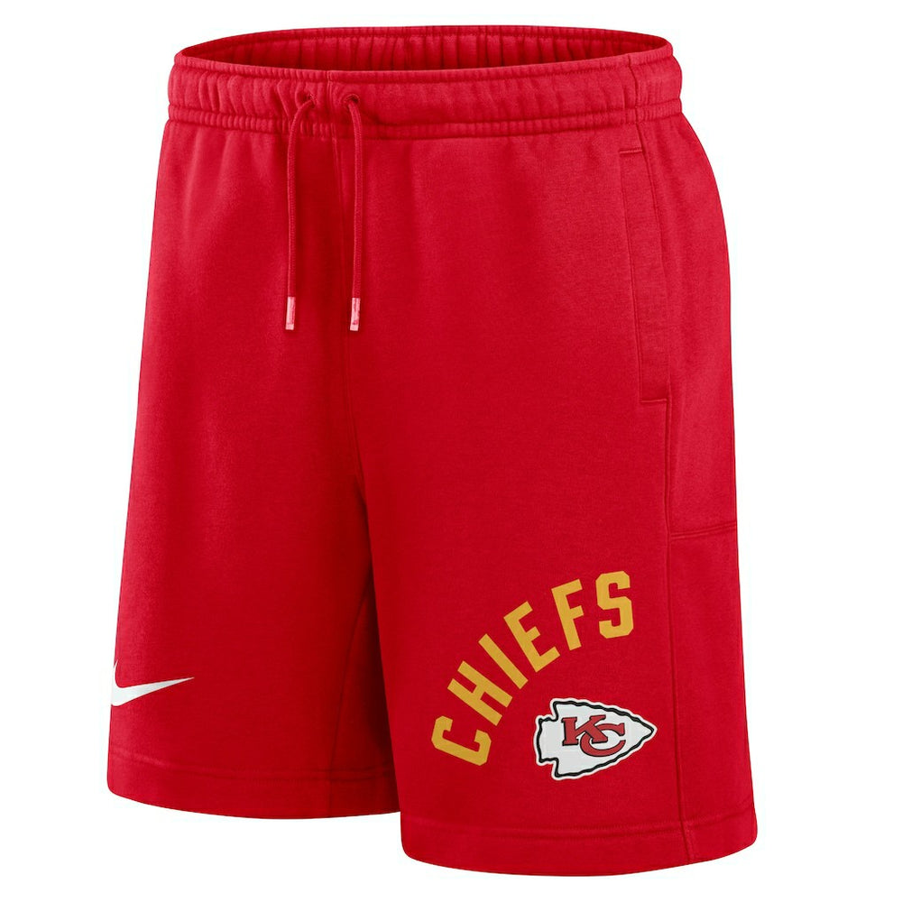 Kansas City Chiefs Arched Kicker Shorts - Red - Nike