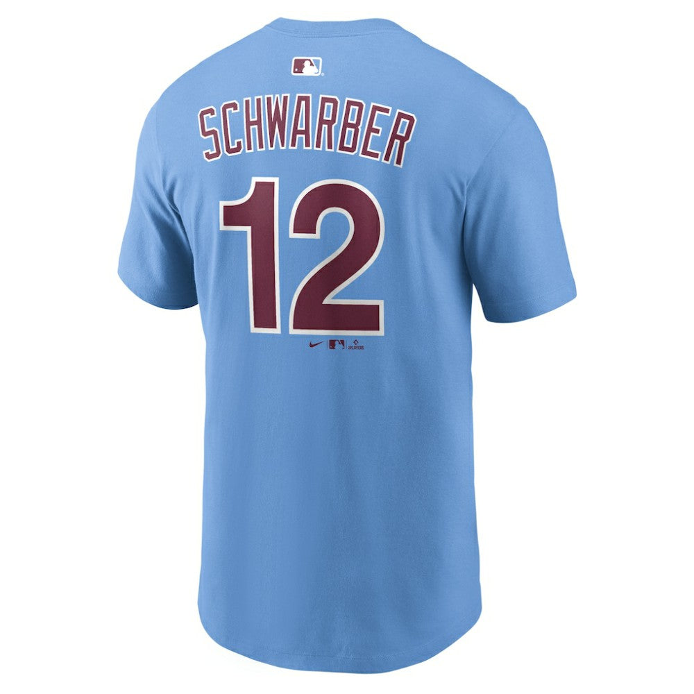 Kyle Schwarber Philadelphia Phillies Nike Name & Number T-Shirt Sale