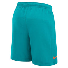 Miami Dolphins Arched Kicker Shorts - Aqua - Nike