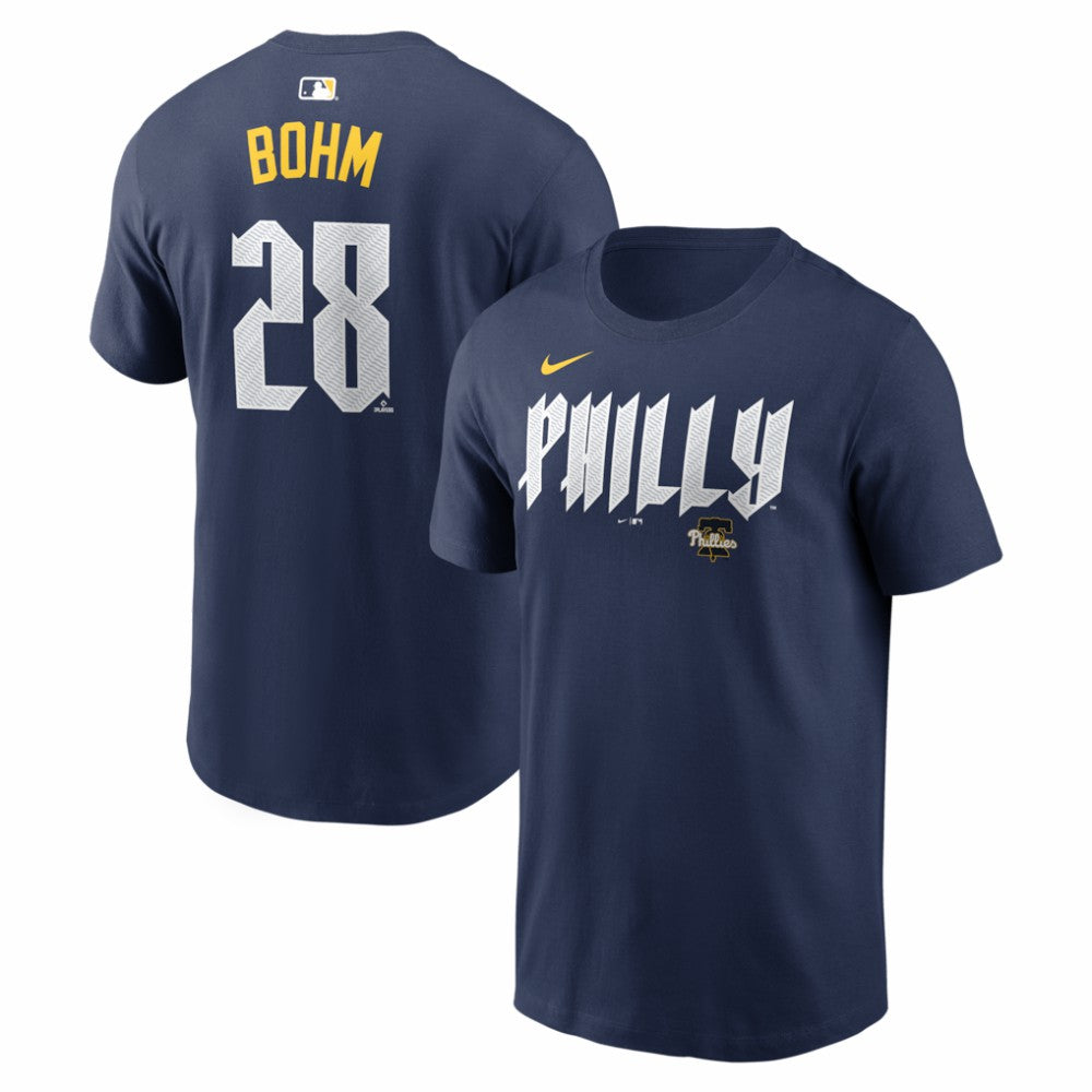 Alec Bohm Philadelphia Phillies Nike City Connect Name & Number T-Shirt Outlet