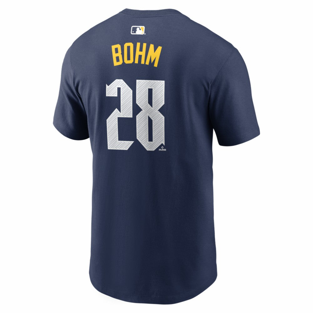 Alec Bohm Philadelphia Phillies Nike City Connect Name & Number T-Shirt Outlet