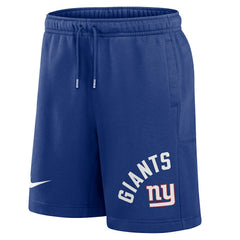 New York Giants Arched Kicker Shorts - Royal - Nike