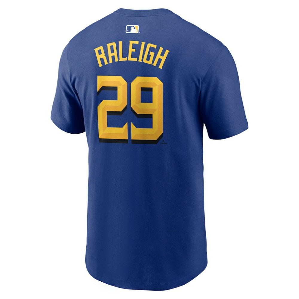 Cal Raleigh Seattle Mariners Nike City Connect Name & Number T-Shirt Online