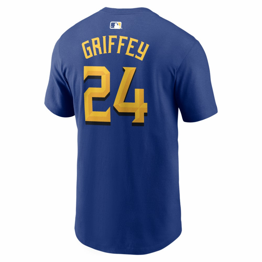 Ken Griffey Jr. Seattle Mariners Nike City Connect Name & Number T-Shirt Sale