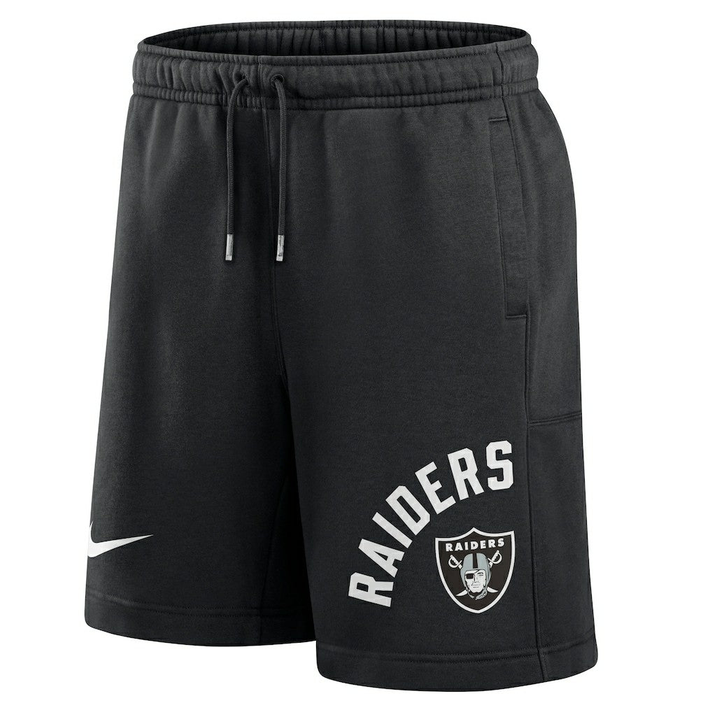 Las Vegas Raiders Arched Kicker Shorts - Black - Nike