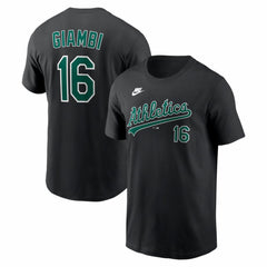 Jason Giambi Athletics Nike Cooperstown Collection Name & Number T-Shirt Discount