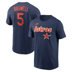 Jeff Bagwell Houston Astros Nike Cooperstown Collection Name & Number T-Shirt Sale