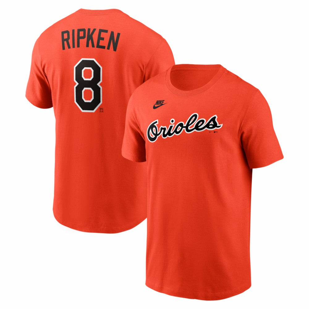 Cal Ripken Jr. Baltimore Orioles Nike Cooperstown Collection Name & Number T-Shirt Near Me