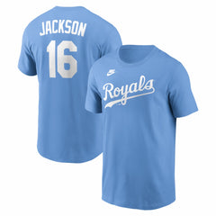 Bo Jackson Kansas City Royals Nike Cooperstown Collection Name & Number T-Shirt Near Me