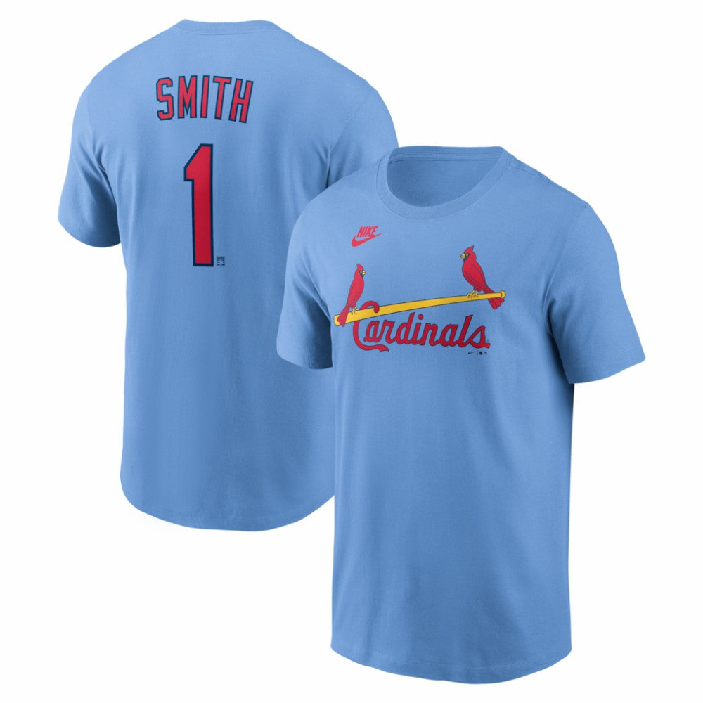 Ozzie Smith St. Louis Cardinals Nike Cooperstown Collection Name & Number T-Shirt Sale