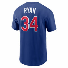 Nolan Ryan Texas Rangers Nike Cooperstown Collection Name & Number T-Shirt Outlet