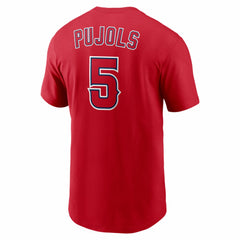 Albert Pujols Los Angeles Angels Nike Cooperstown Collection Name & Number T-Shirt Online