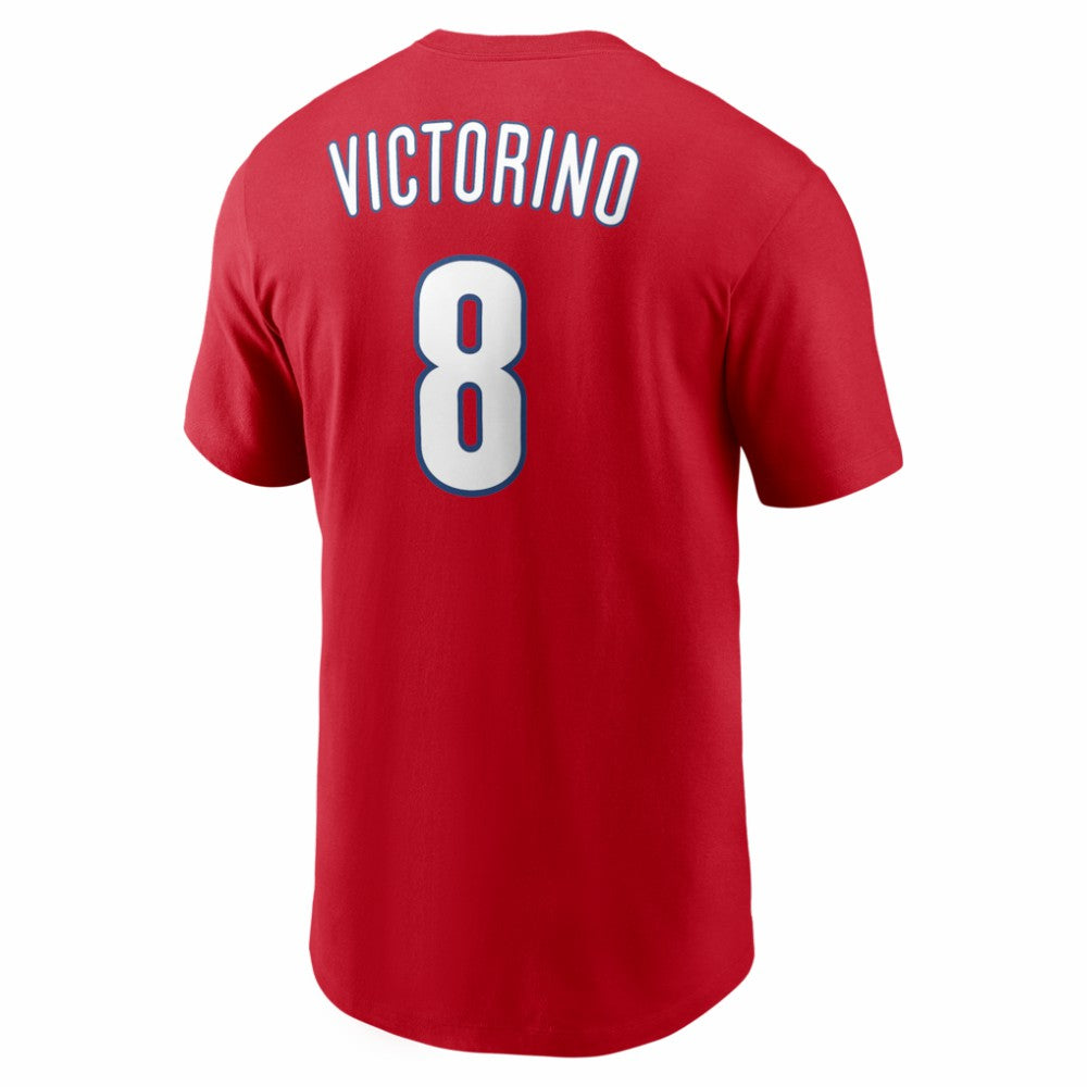 Shane Victorino Philadelphia Phillies Nike Cooperstown Collection Name & Number T-Shirt for sale