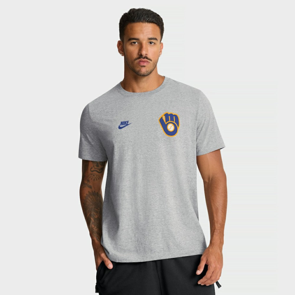 Milwaukee Brewers Nike Cooperstown 2-Hit T-Shirt Near Me