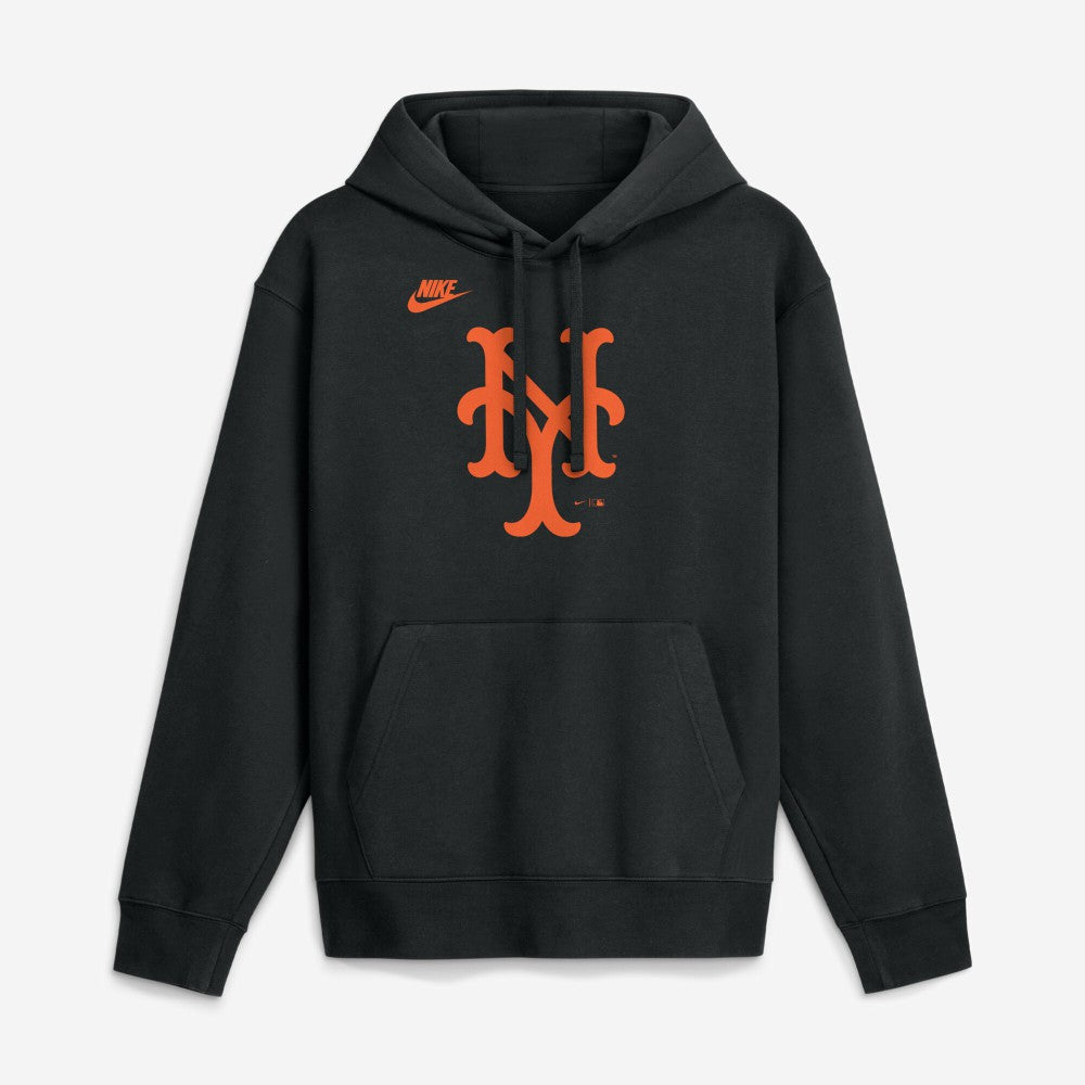 New York Mets Nike Cooperstown Collection Logo Club Hoodie Online