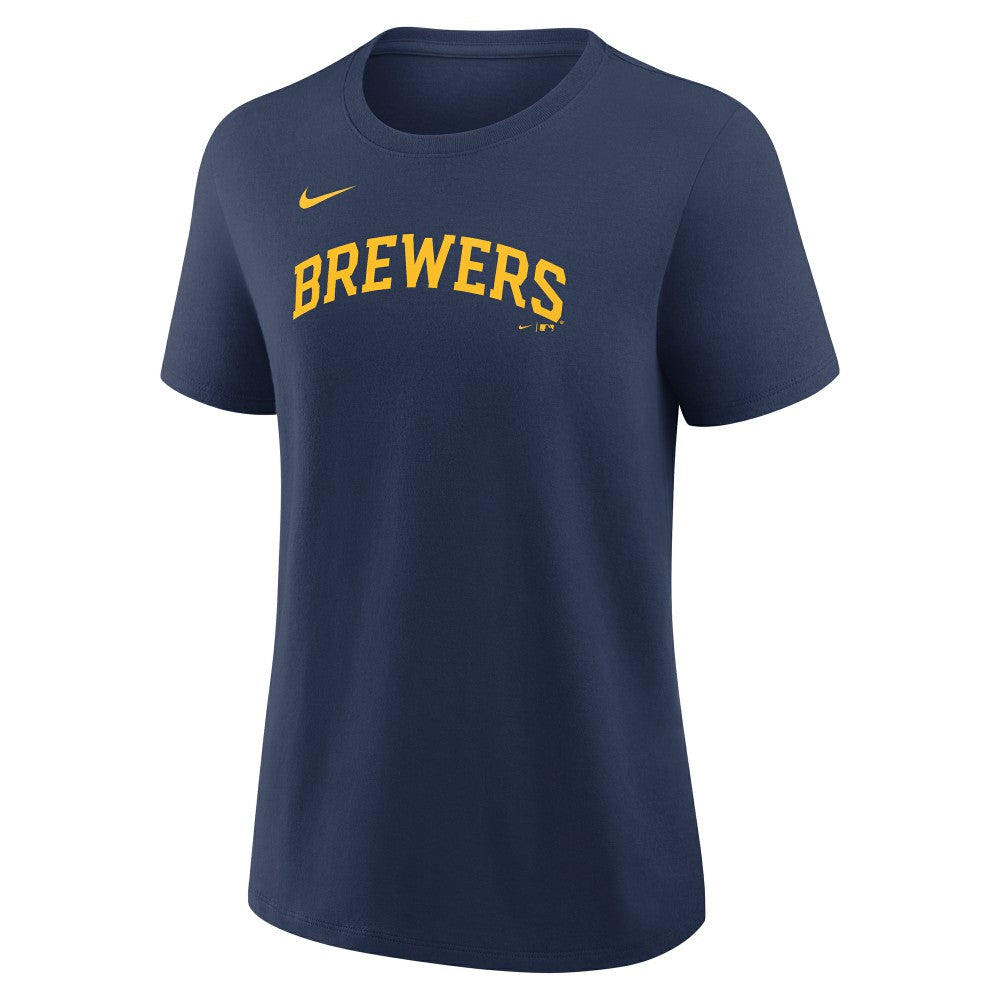 Christian Yelich Milwaukee Brewers Nike Women's Name & Number T-Shirt Discount