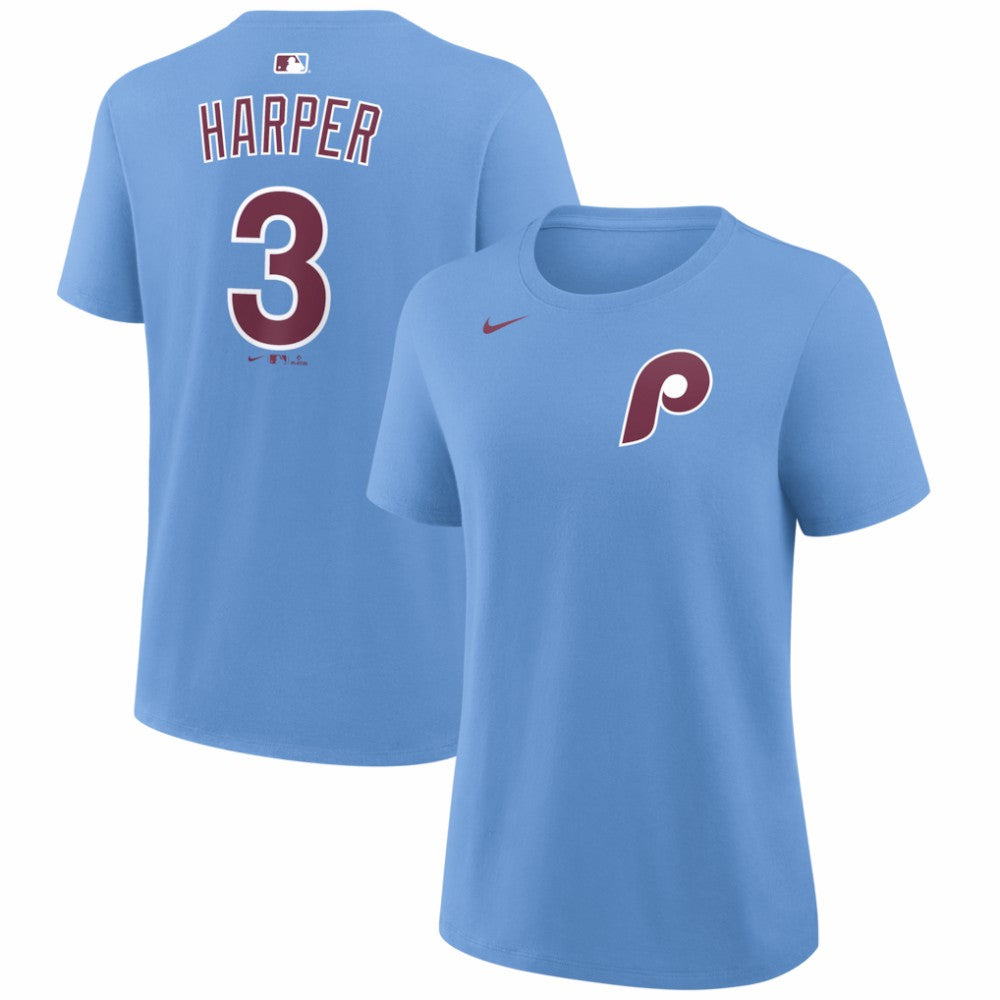 Bryce Harper Philadelphia Phillies Nike Women's Name & Number T-Shirt for sale