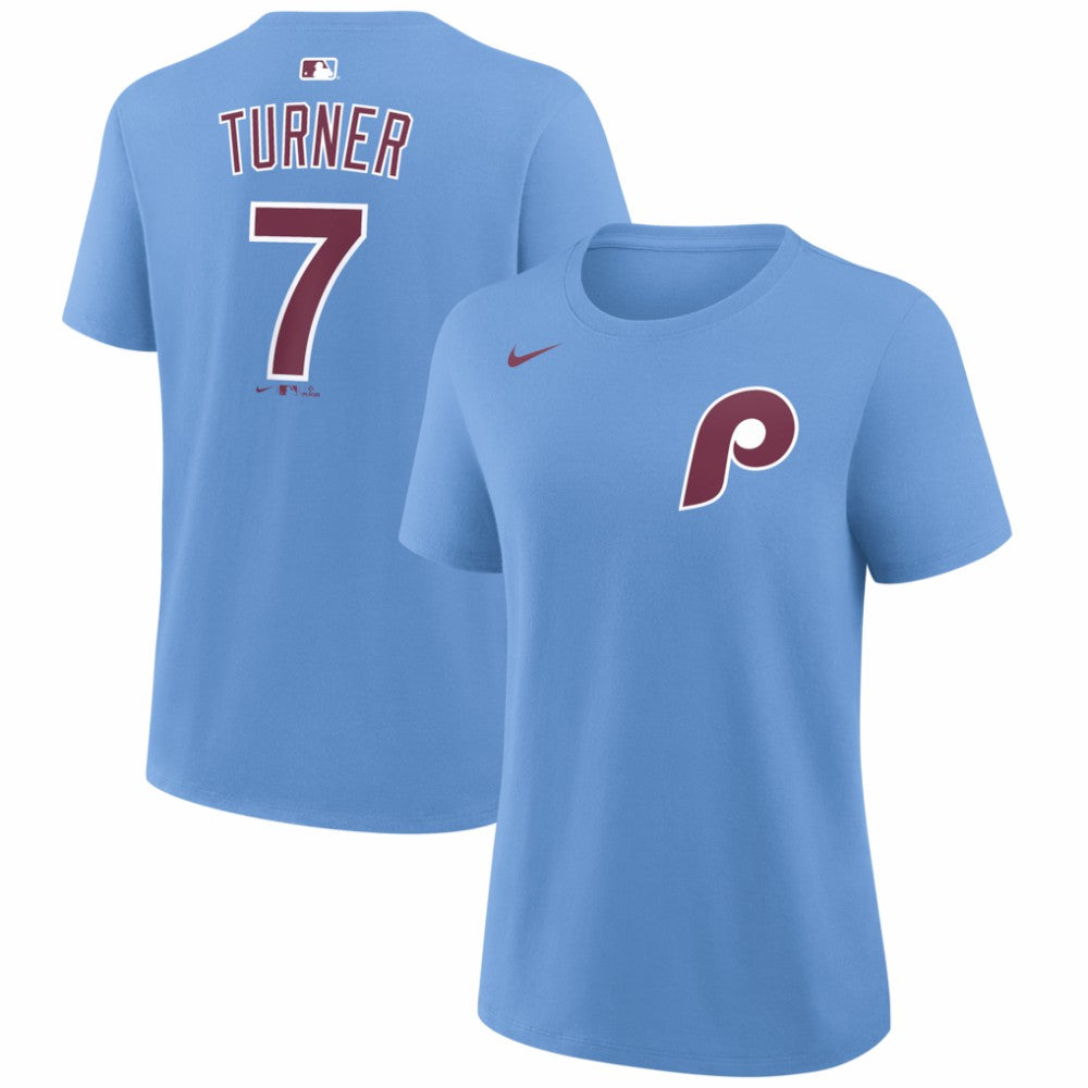 Trea Turner Philadelphia Phillies Nike Women's Name & Number T-Shirt Discount