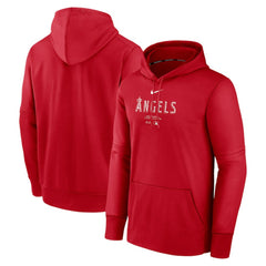 Los Angeles Angels Nike Authentic Collection Practice Performance Pullover Hoodie for sale