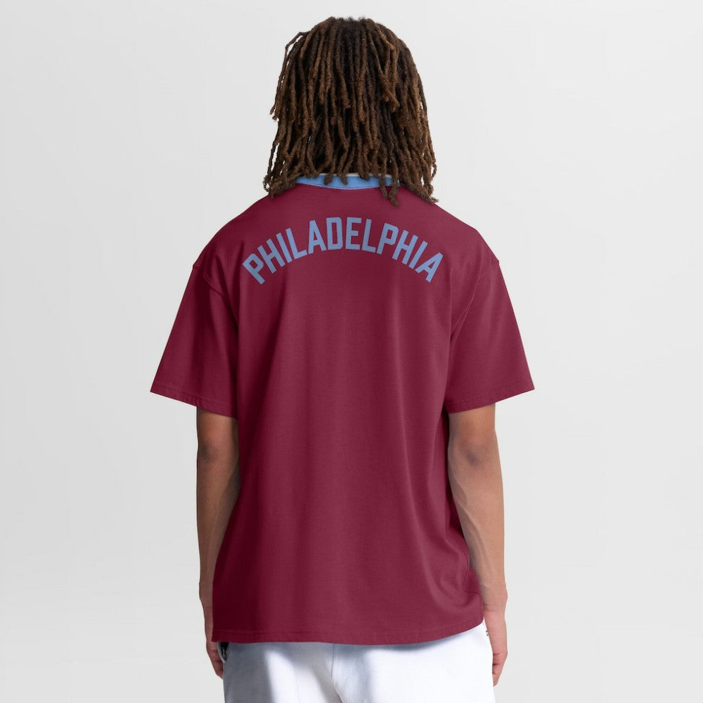 Philadelphia Phillies Nike Cooperstown Collection Ringer T-Shirt Discount