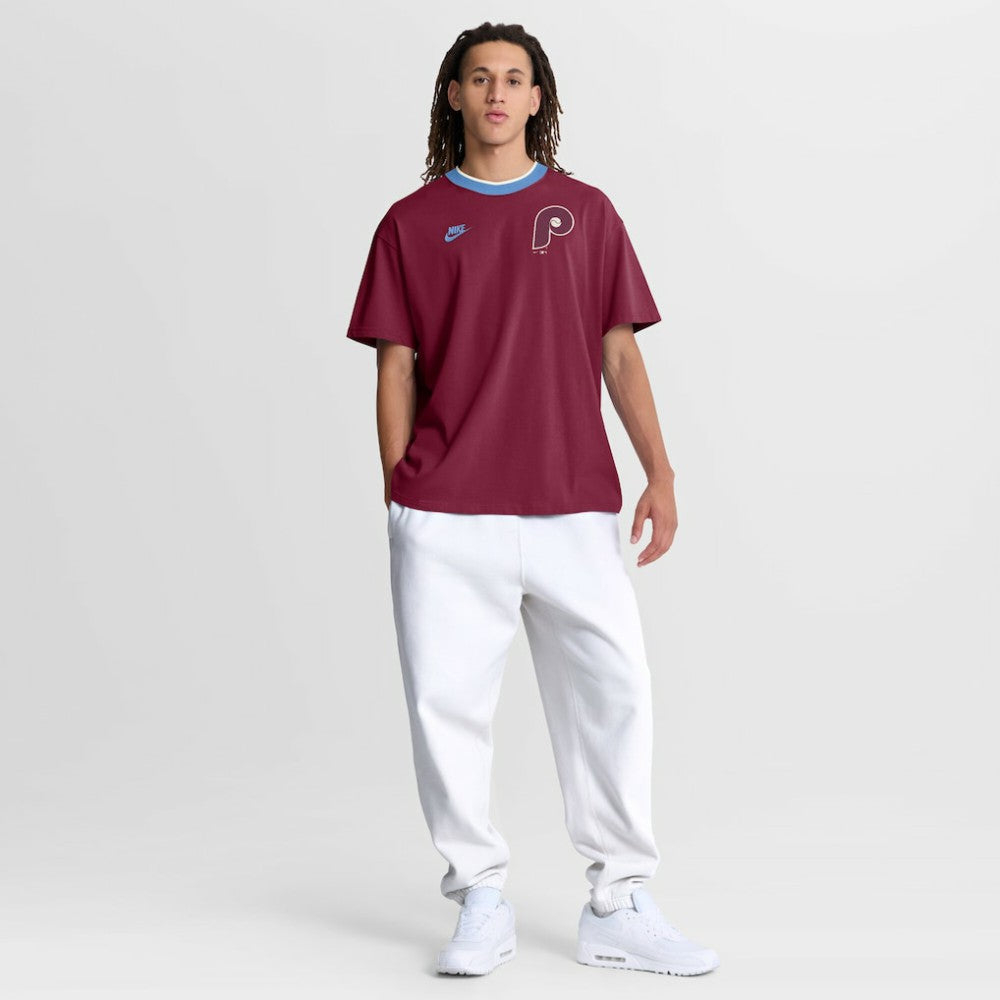 Philadelphia Phillies Nike Cooperstown Collection Ringer T-Shirt Discount
