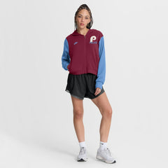 Philadelphia Phillies Nike Women's Cooperstown Collection Cropped Full-Zip Hoodie Outlet