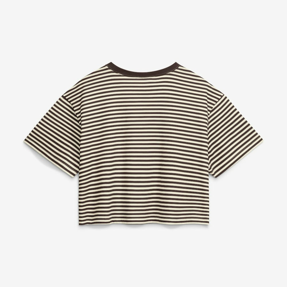 San Diego Padres Nike Women's Cooperstown Collection Striped Cropped T-Shirt Near Me