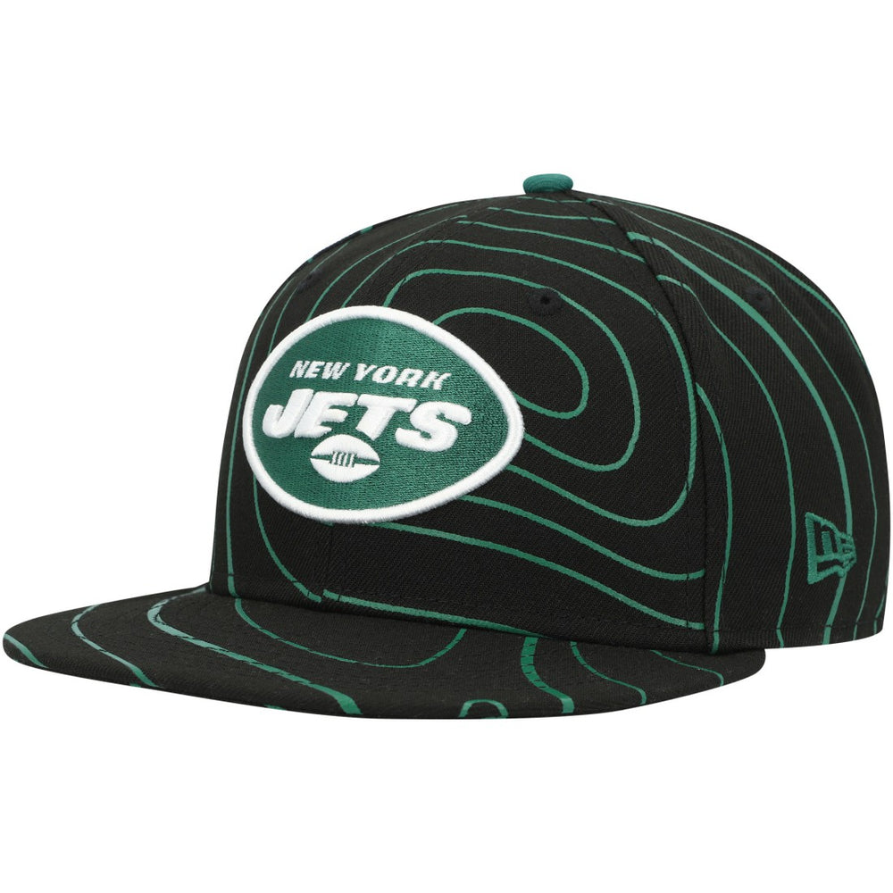 New York Jets New Era Geo 59FIFTY Fitted Hat - Black - NFL