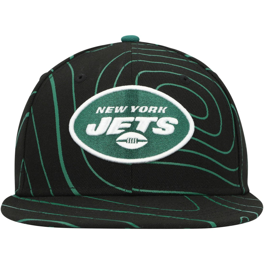 New York Jets New Era Geo 59FIFTY Fitted Hat - Black - NFL