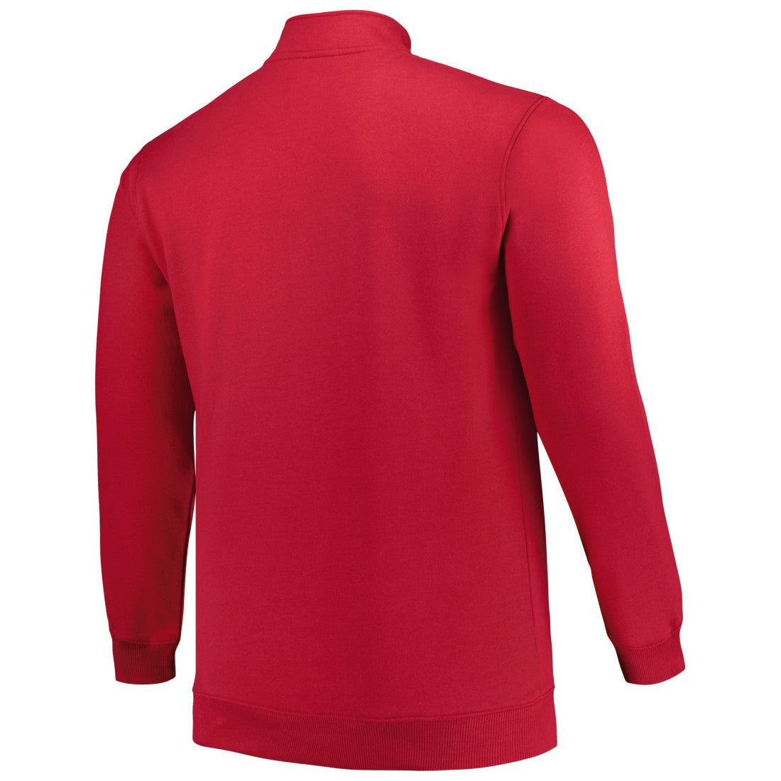 Tampa Bay Buccaneers Profile Big & Tall Fleece Quarter-Zip Jacket - Red - NFL