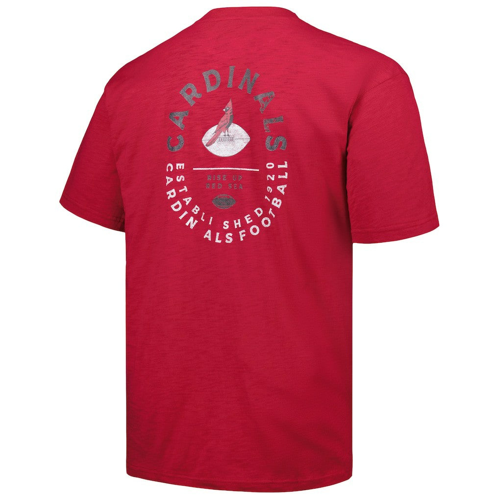 Arizona Cardinals Profile Big & Tall Two-Hit Throwback T-Shirt - Cardinal - NFL