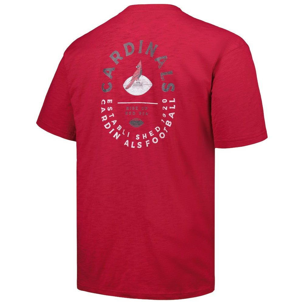 Arizona Cardinals Profile Big & Tall Two-Hit Throwback T-Shirt - Cardinal - NFL