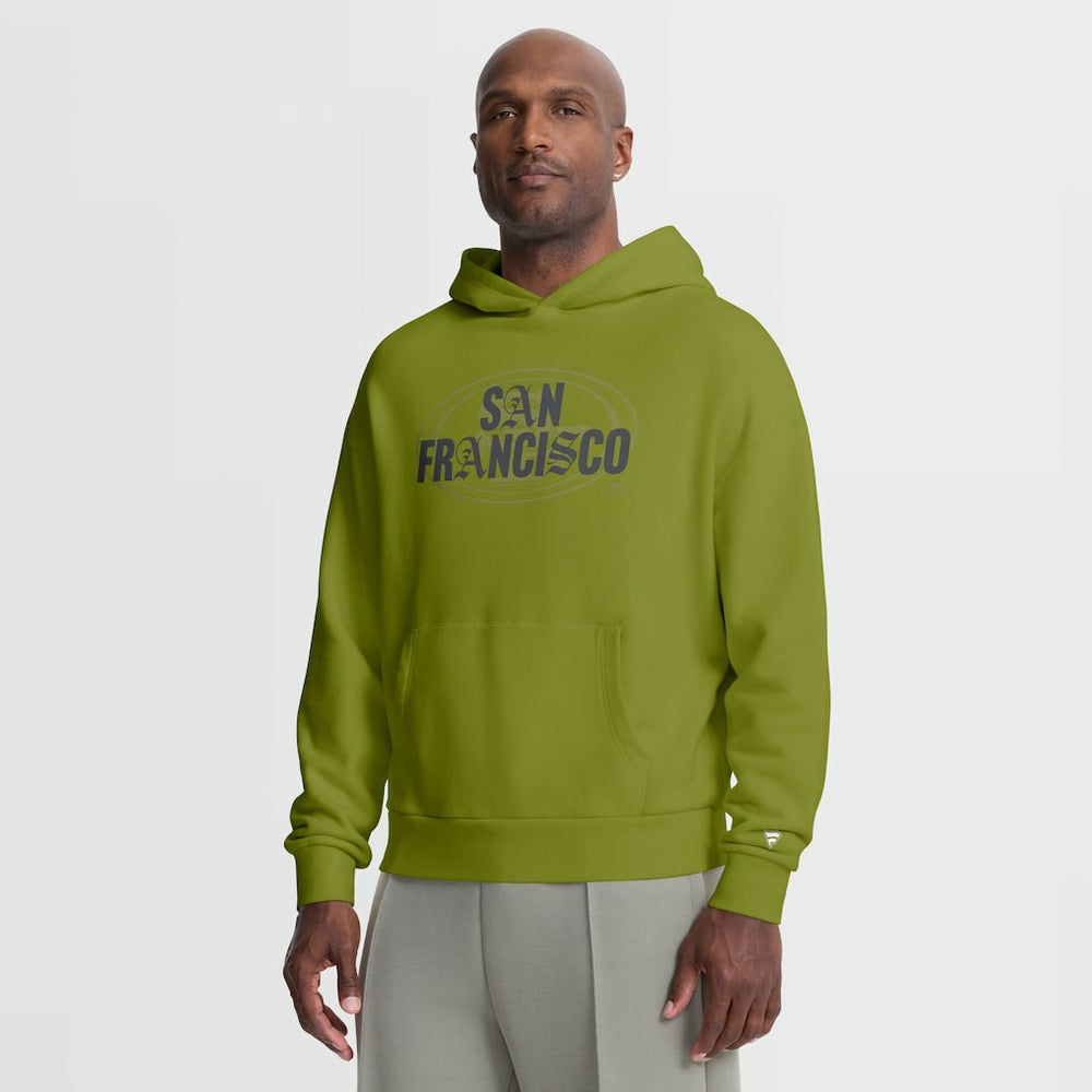 San Francisco 49ers Oversized Type Play Location Hoodie - Green - Fanatics