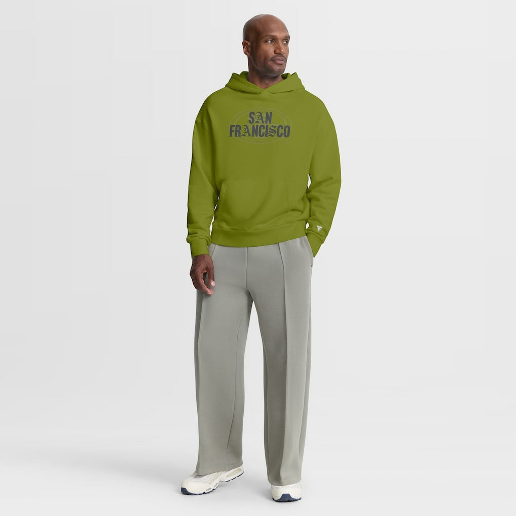San Francisco 49ers Oversized Type Play Location Hoodie - Green - Fanatics