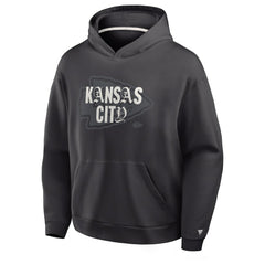 Kansas City Chiefs Oversized Type Play Location Hoodie - Black - Fanatics