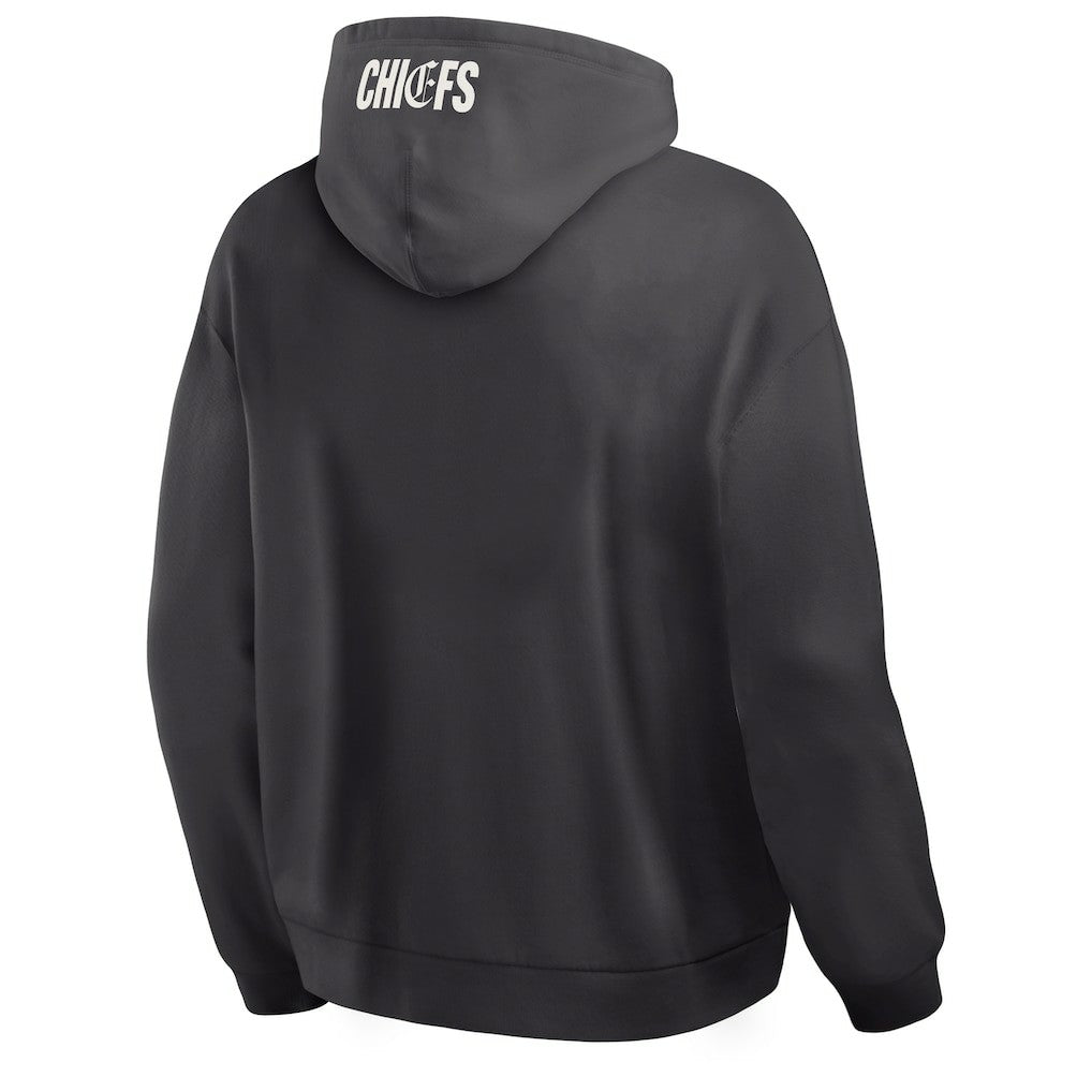 Kansas City Chiefs Oversized Type Play Location Hoodie - Black - Fanatics