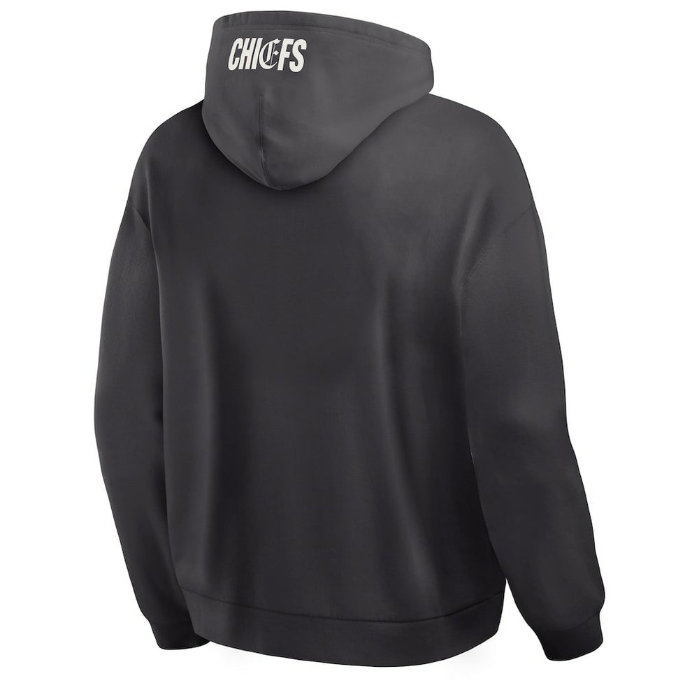 Kansas City Chiefs Oversized Type Play Location Hoodie - Black - Fanatics