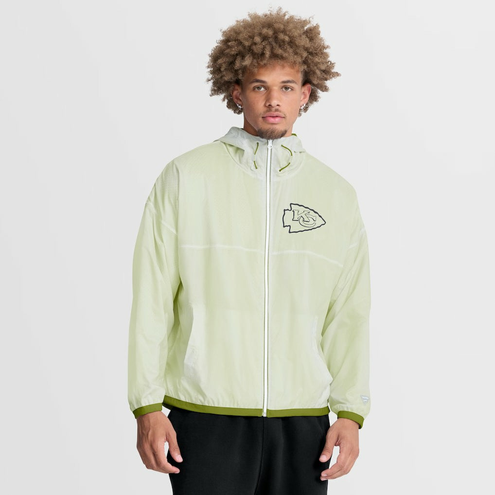 Kansas City Chiefs Type Play Down Full-Zip Jacket - White - Fanatics