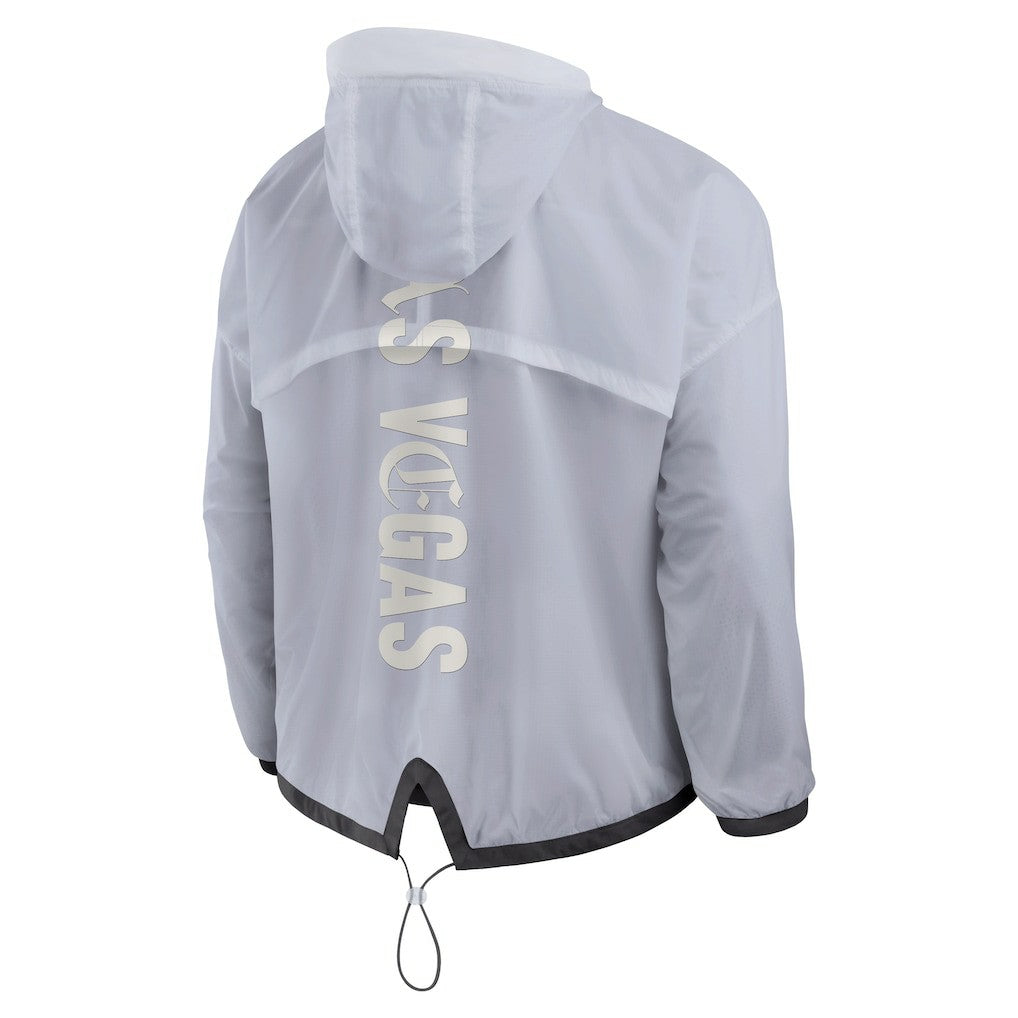 Las Vegas Raiders Type Play Down Full-Zip Jacket - White - Fanatics