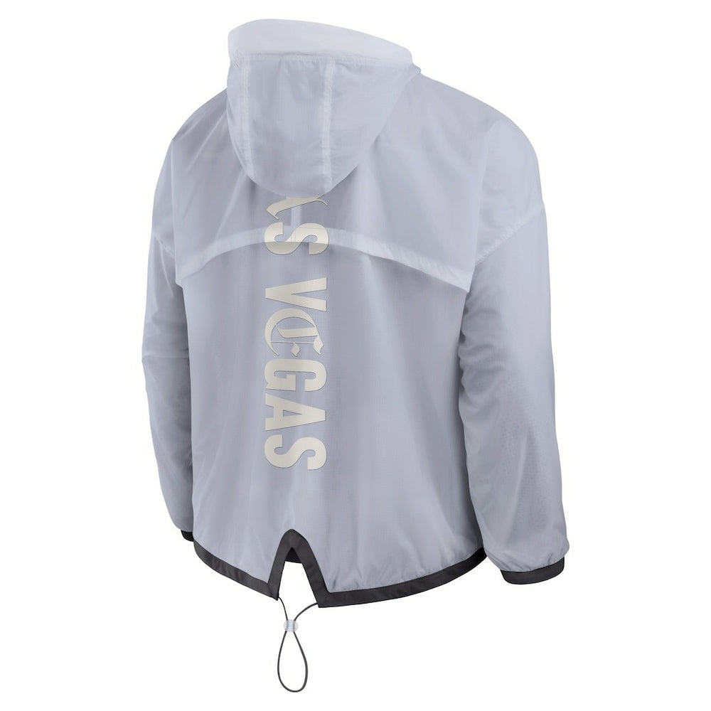 Las Vegas Raiders Type Play Down Full-Zip Jacket - White - Fanatics